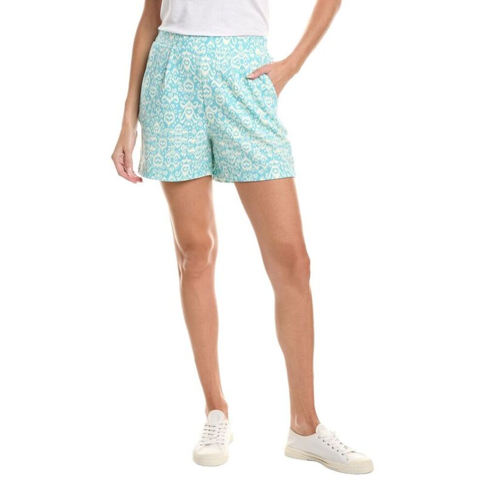 Ichi Womens  Kate Print Short, Blue